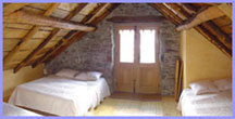 Bedroom with view of the Cirque de Gavarnie